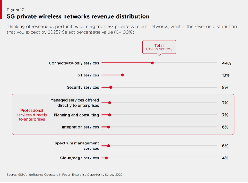 5g private wireless networks revenue distribution