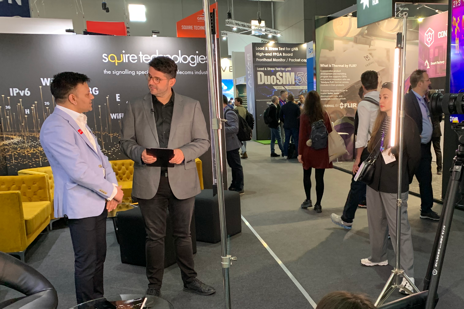 Sanjeev Verma interviewed by TechAfrica News at MWC Barcelona 2024