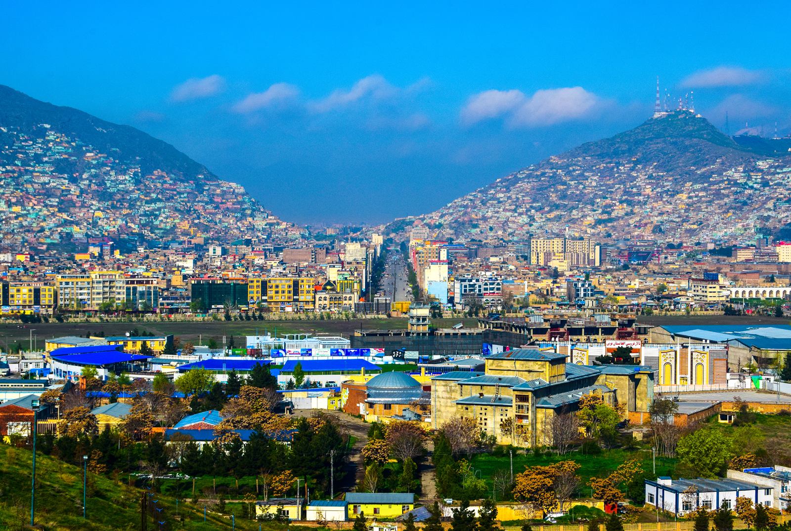 Kabul city in Afghanistan