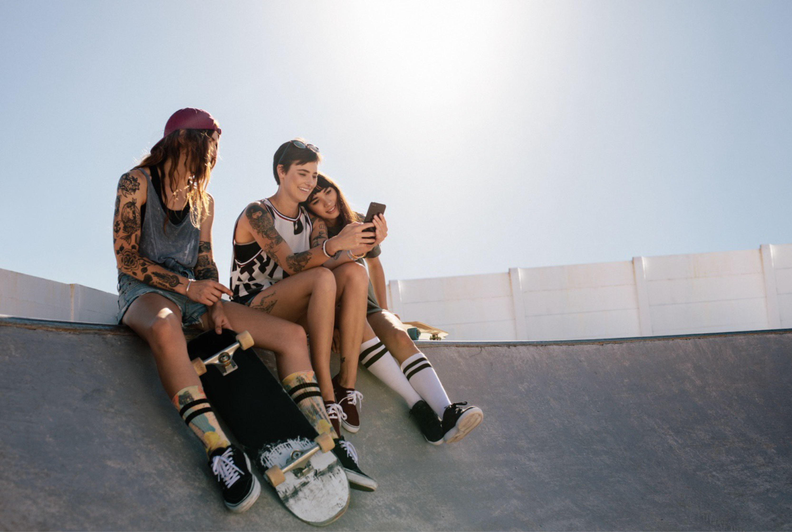 VoIP at 30 skateboarders