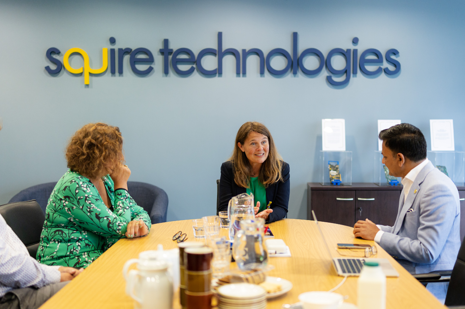 MP Slade visits Squire Technologies 2025