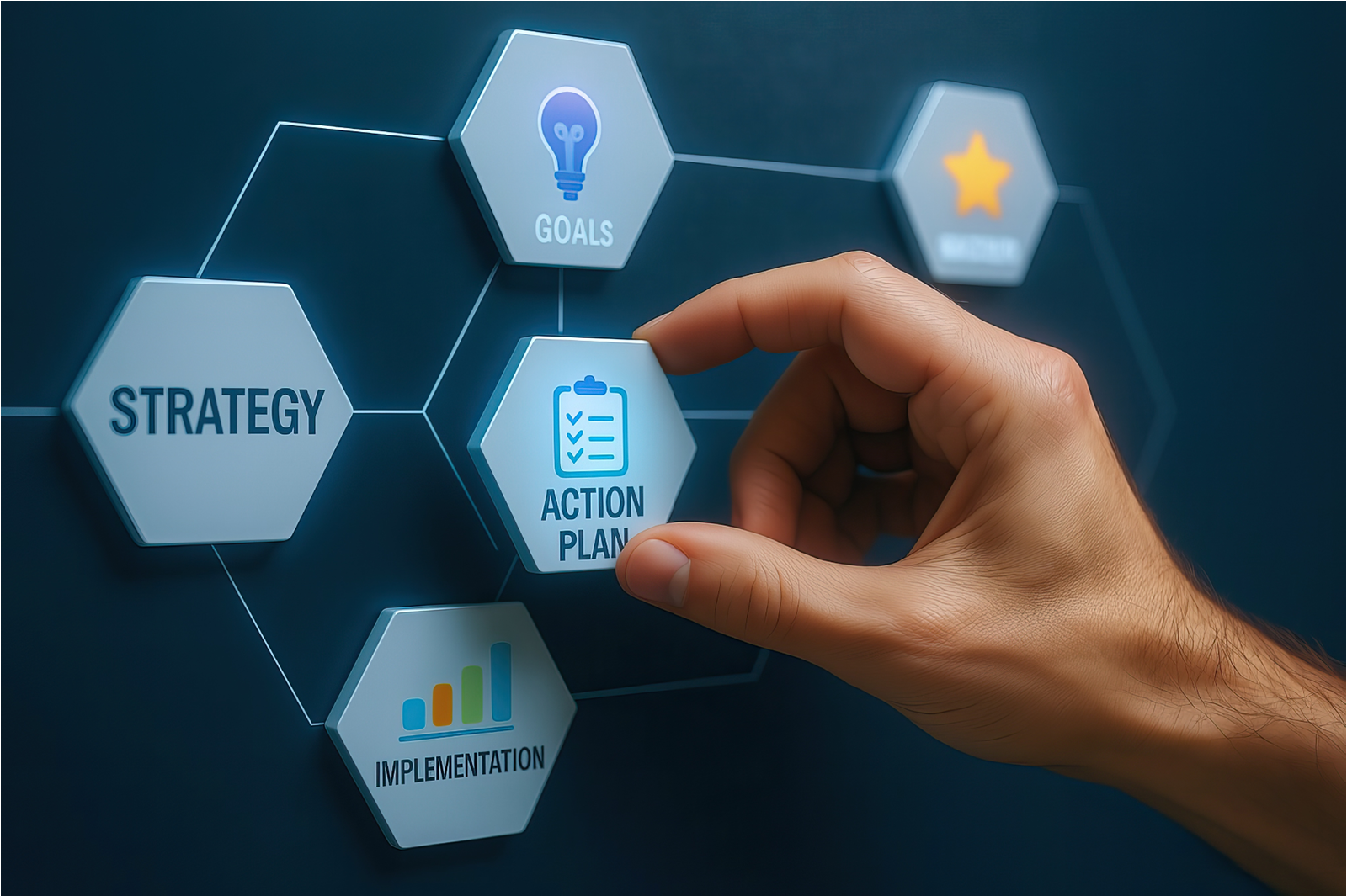 Strategy goals implementation 