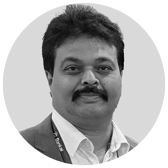 Srikanth black and white headshot