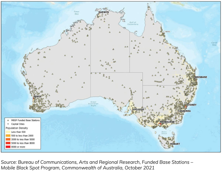 pivotel mobile black spot