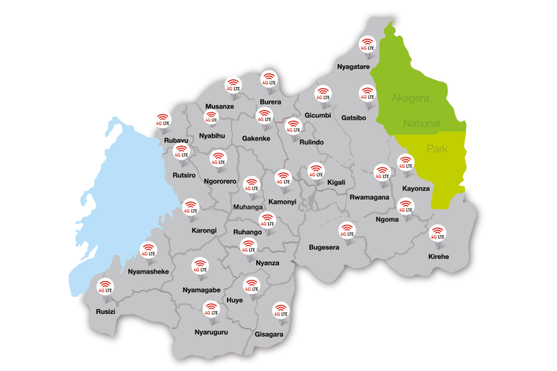 KTRN Rwanda map